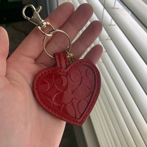 Heart Coach Bag Charm